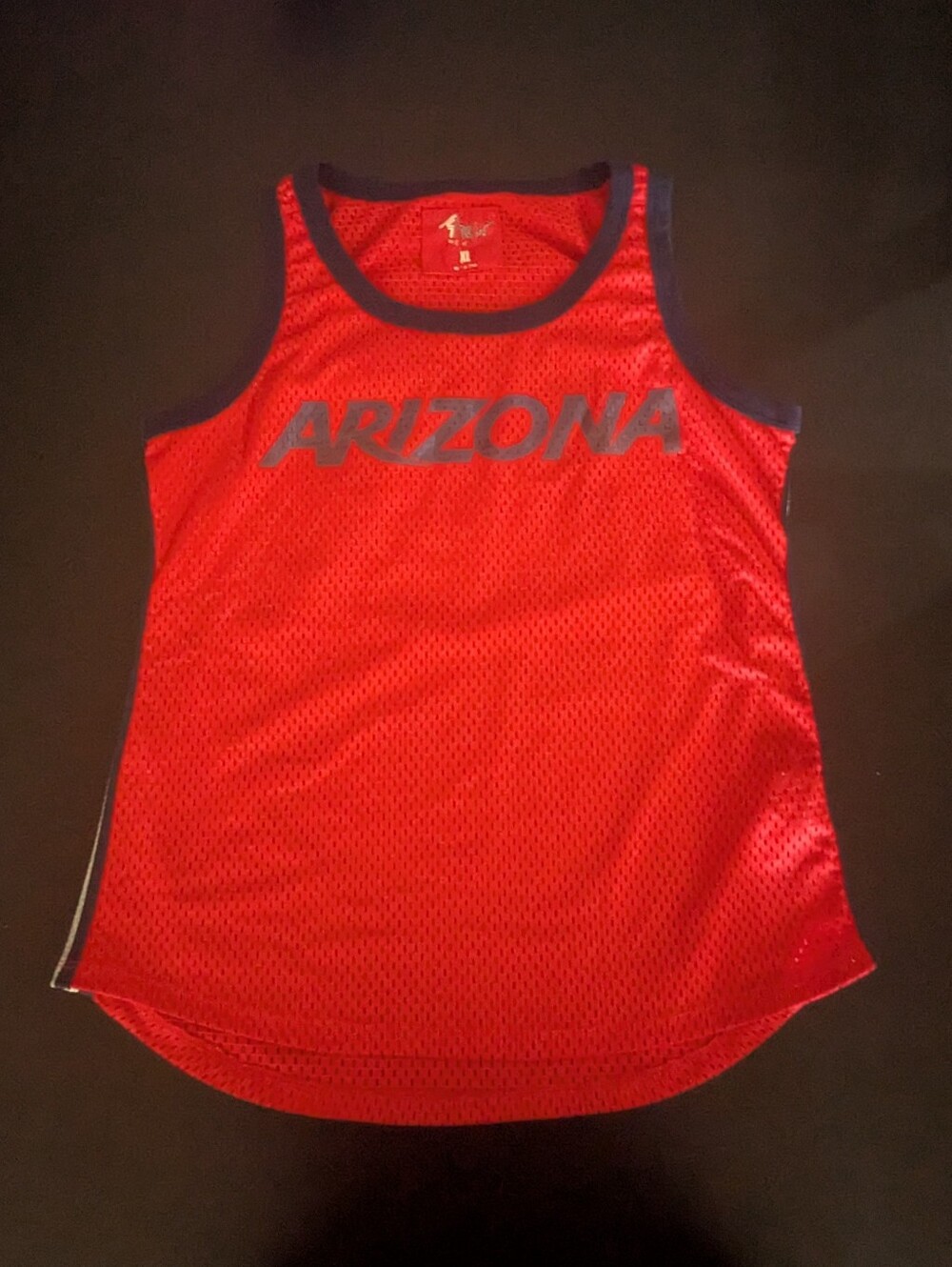 Women's Arizona Wildcats Red Mesh Basketball Tank - G-III 4her By Carl Banks